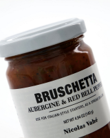 Nicolas Vahe Bruschetta, aubergine en paprika, 140 g