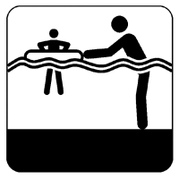 Konges Sløjd Baby Schwimmring/Schwimmreifen BLUSH TRANSPARENT one size