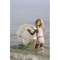 Konges Sl&oslash;jd beach ball large TRANSPARENT CREAM...