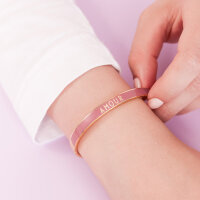 Design Letters Candy Series: Word Bangle - 18K Gold...