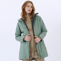 Finkid Finside ULKOSALLA outdoor jacket - zip in outer jacket green bay