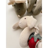Konges Sl&oslash;jd activity toy spiral bunny BEIGE one size