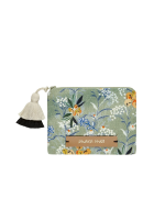 Mara Mea Tiny Pouch wallet green essence in green print