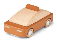 LIEWOOD Village Taxi aus Holz Mustard ONE SIZE