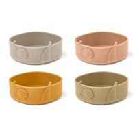 LIEWOOD Emily Bowl 4-pack Toscane roos multimix ONE SIZE
