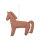 LIEWOOD Leonardo wall decoration 3-pack Horses / Dark rosetta mix ONE SIZE