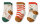 LIEWOOD Silas socks 3-pack Holiday Sandy mix