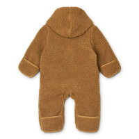 LIEWOOD Fraser Baby Fleece Overall Jumpsuit Gouden karamel