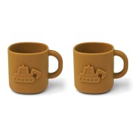 LIEWOOD Chaves cup 2-pack Golden caramel ONE SIZE