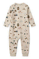 LIEWOOD Birk bedruckter Schlafanzug Pyjama-Overall Farm /...